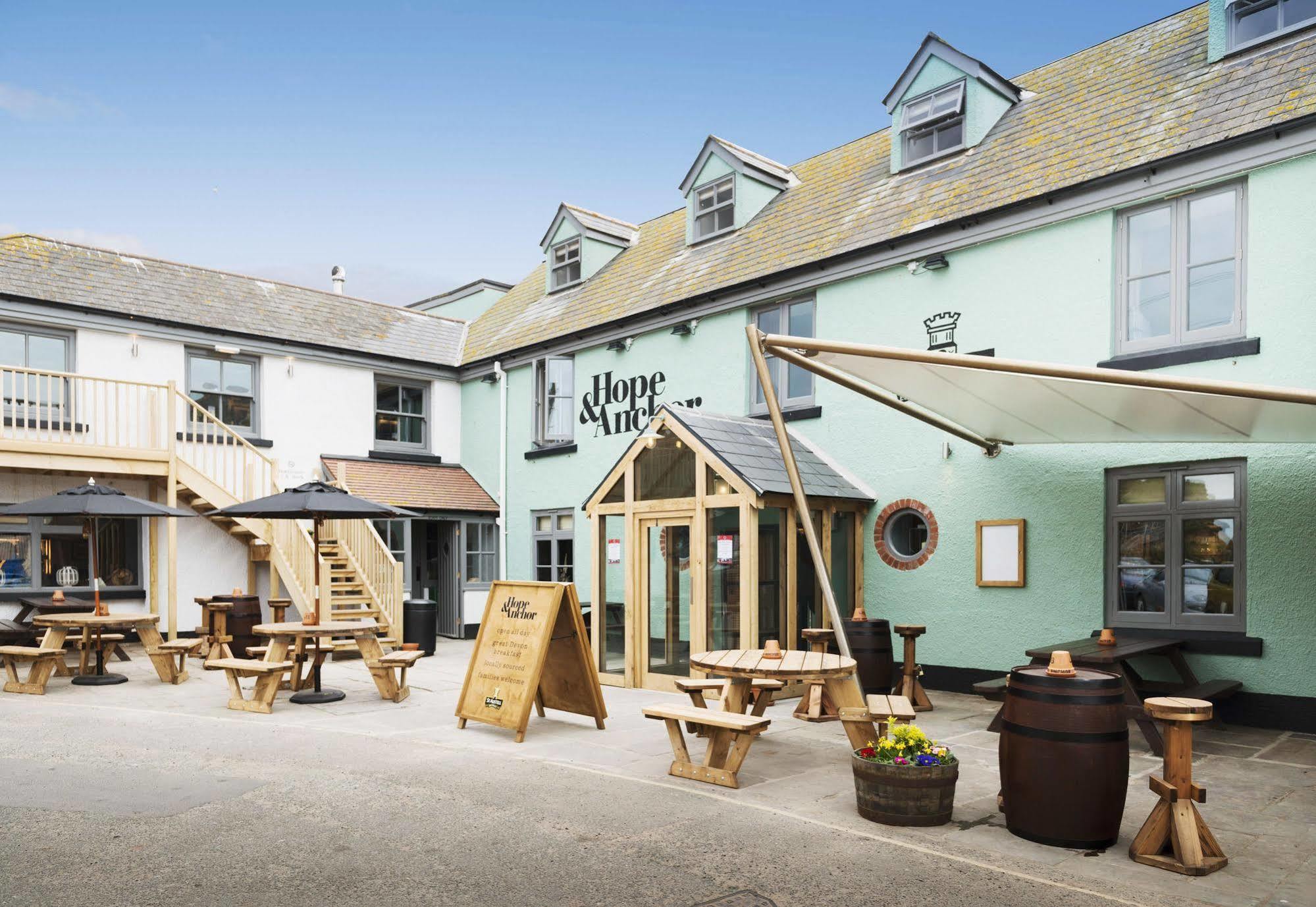 Hope & Anchor Hotel Hope Cove Buitenkant foto