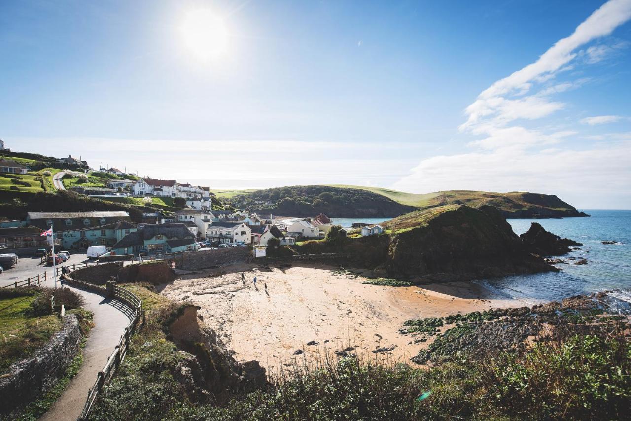 Hope & Anchor Hotel Hope Cove Buitenkant foto
